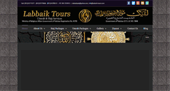 Desktop Screenshot of labbaik-tours.com